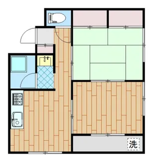 向洋細川ビル【3階】の間取り