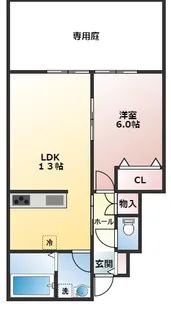 Sky Grace【1階】の間取り