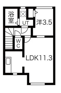 スーペリア【2階】の間取り