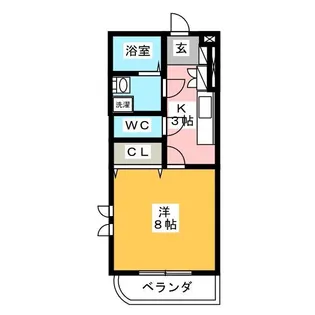 Sun Grase【3階】の間取り