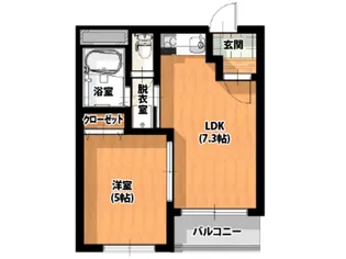 カリーナ・ミミ【2階】の間取り