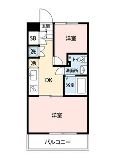 スターハイツ祖師谷大蔵【1階】の間取り