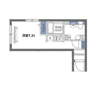 カーサ・スカートラ馬込【2階】の間取り