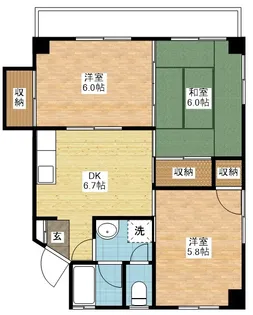 アイライフ【2階】の間取り