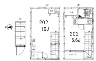 パークノート東日暮里【3階】の間取り