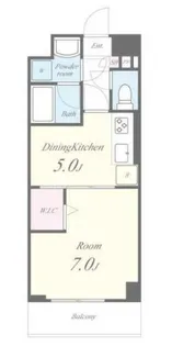 ザハウスティーワイエム【3階】の間取り