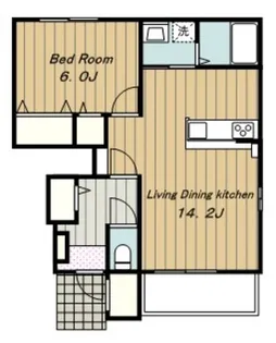 デイジー【1階】の間取り