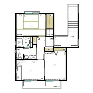 ニューハイムA【2階】の間取り