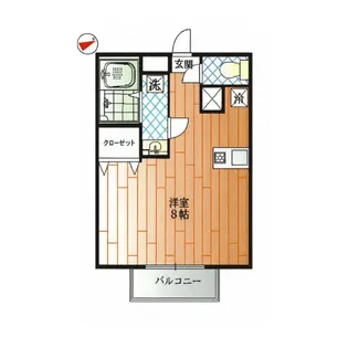 ガーデンハウス【2階】の間取り