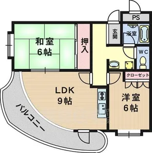 ヴァストネス東泉丘【3階】の間取り