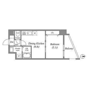 ARCA西京極【3階】の間取り