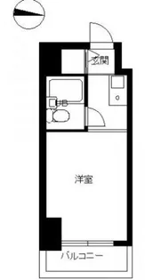 スカイコート下高井戸【11階】の間取り