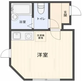 リッシェル綾瀬【3階】の間取り