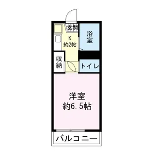 シャンブルS【2階】の間取り