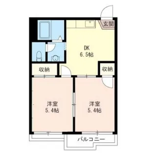 メゾンドS【2階】の間取り