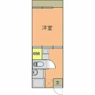 ドリームハイツA【1階】の間取り