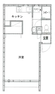 ひのきのへやA【1階】の間取り