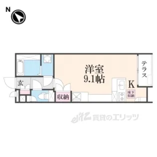 レオネクスト稲田【2階】の間取り