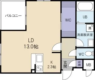 B.B【2階】の間取り