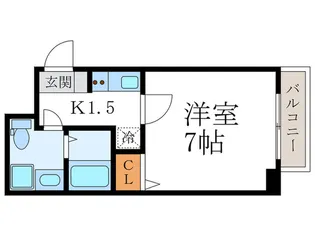 STANDZ今出川通【7階】の間取り