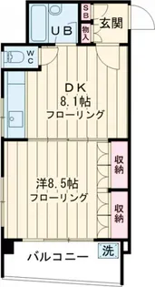 ファミーユカネコ【3階】の間取り