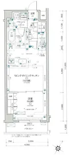 パレステージ西ヶ原【2階】の間取り