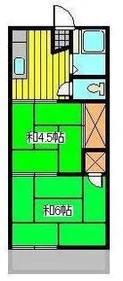 シスターハウス【2階】の間取り