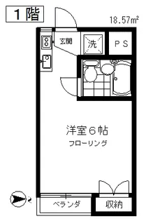STハウス【1階】の間取り