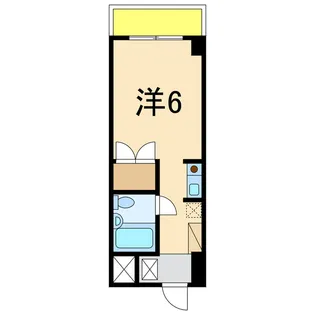 オクタワーズ長岡中央弐番館【4階】の間取り