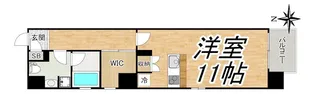 ラ・パサージュ【8階】の間取り