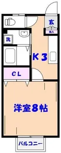 フォレスト【2階】の間取り