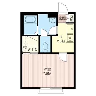 グランメール【1階】の間取り