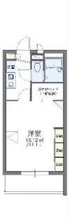 レオパレスアフロディーテ【1階】の間取り