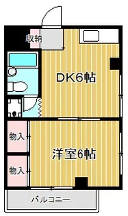 カーサ新丸子【4階】の間取り