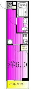 エクセラン上本郷II【2階】の間取り