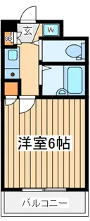 クリオ妙蓮寺参番館【3階】の間取り