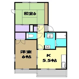 メゾン池の上A【2階】の間取り