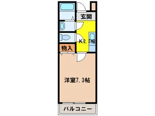 グリ-ンゲイブルズ大町【2階】の間取り