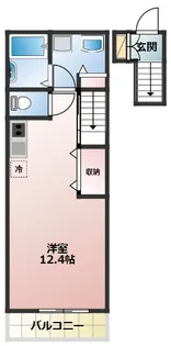 マザーユニックス八千代台西【2階】の間取り