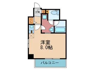 エクセルコ-ト福島【4階】の間取り