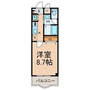 メルヴェーユ【3階】の間取り