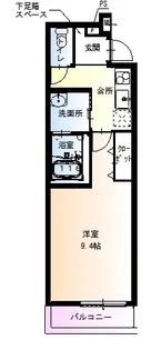 フジパレス末広町2番館【3階】の間取り