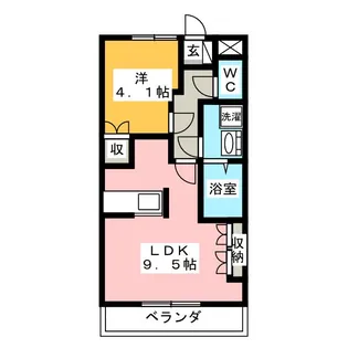 ドルチェ【1階】の間取り