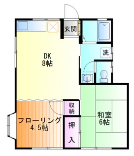 ロンドハウス【1階】の間取り