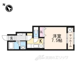 1mperial3【1階】の間取り