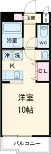 メリス尾山台【5階】の間取り