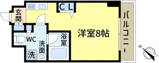 ミライズ新小岩マーロ【3階】の間取り