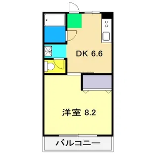 池本マンション【2階】の間取り