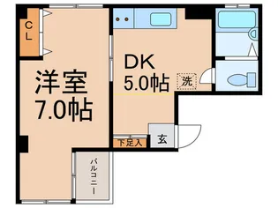 メゾン・ド・エーグル【4階】の間取り