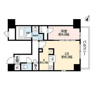 パークソレイユ3番館【2階】の間取り